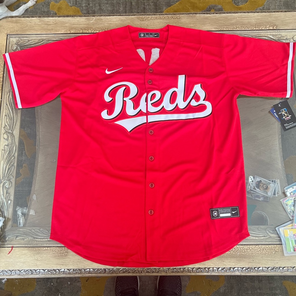 Elly De La Cruz Jersey NEW Mens Large Red Cincinnati Reds